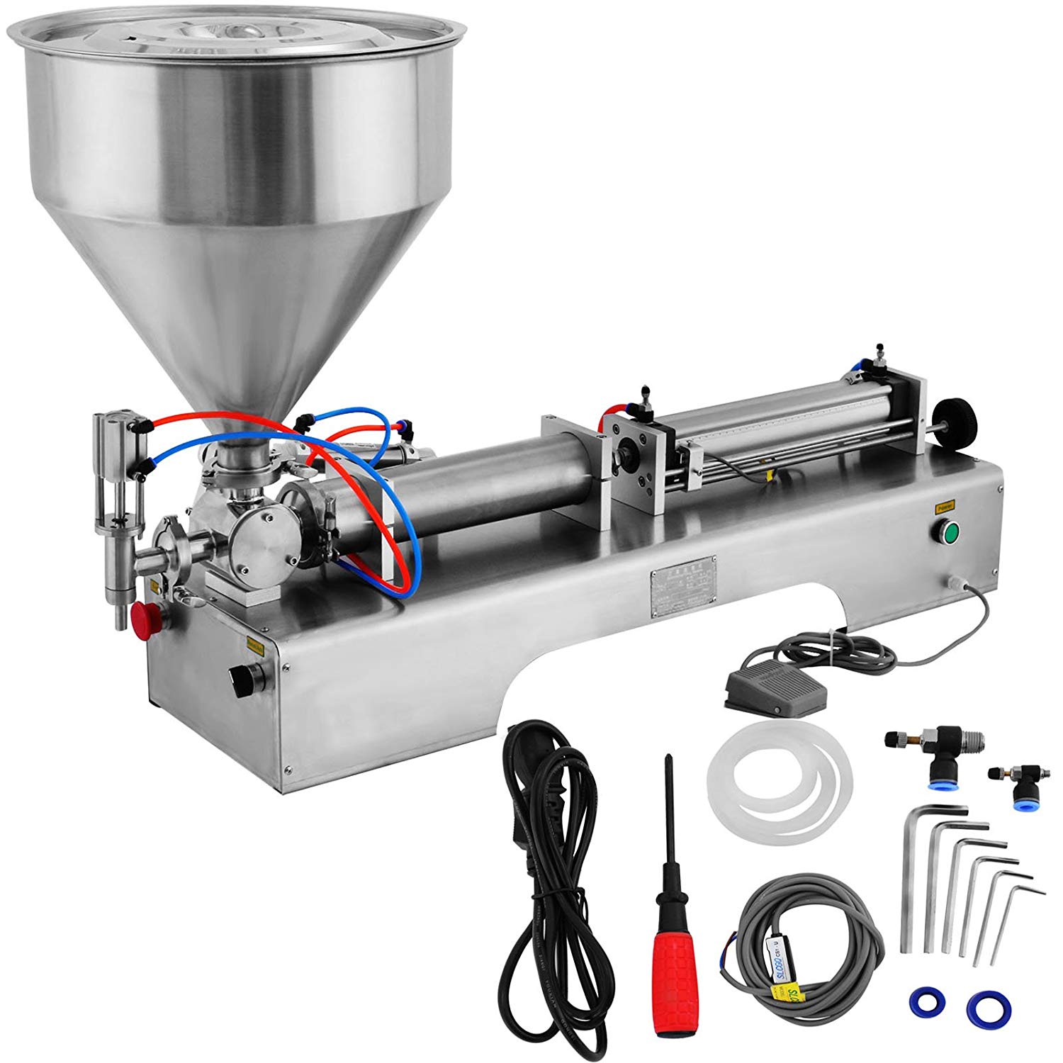 Imported Buy Single Nozzle Paste Filling Machine 50500 ml Online