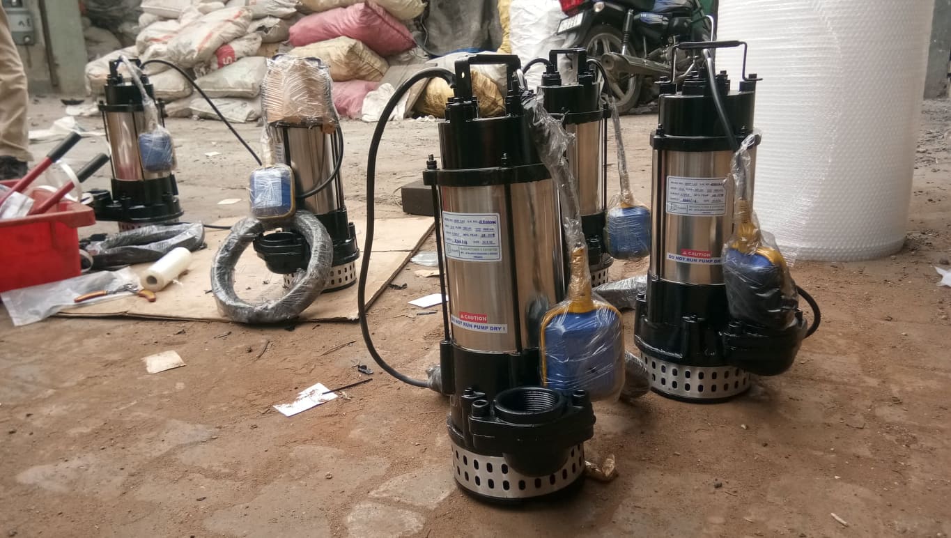 Made in India Buy Submersible Sewage Pump 7.5HP, 2800LPM